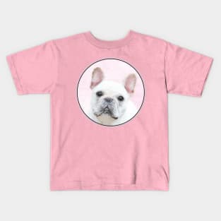 French Bulldog (Cream/White) Kids T-Shirt